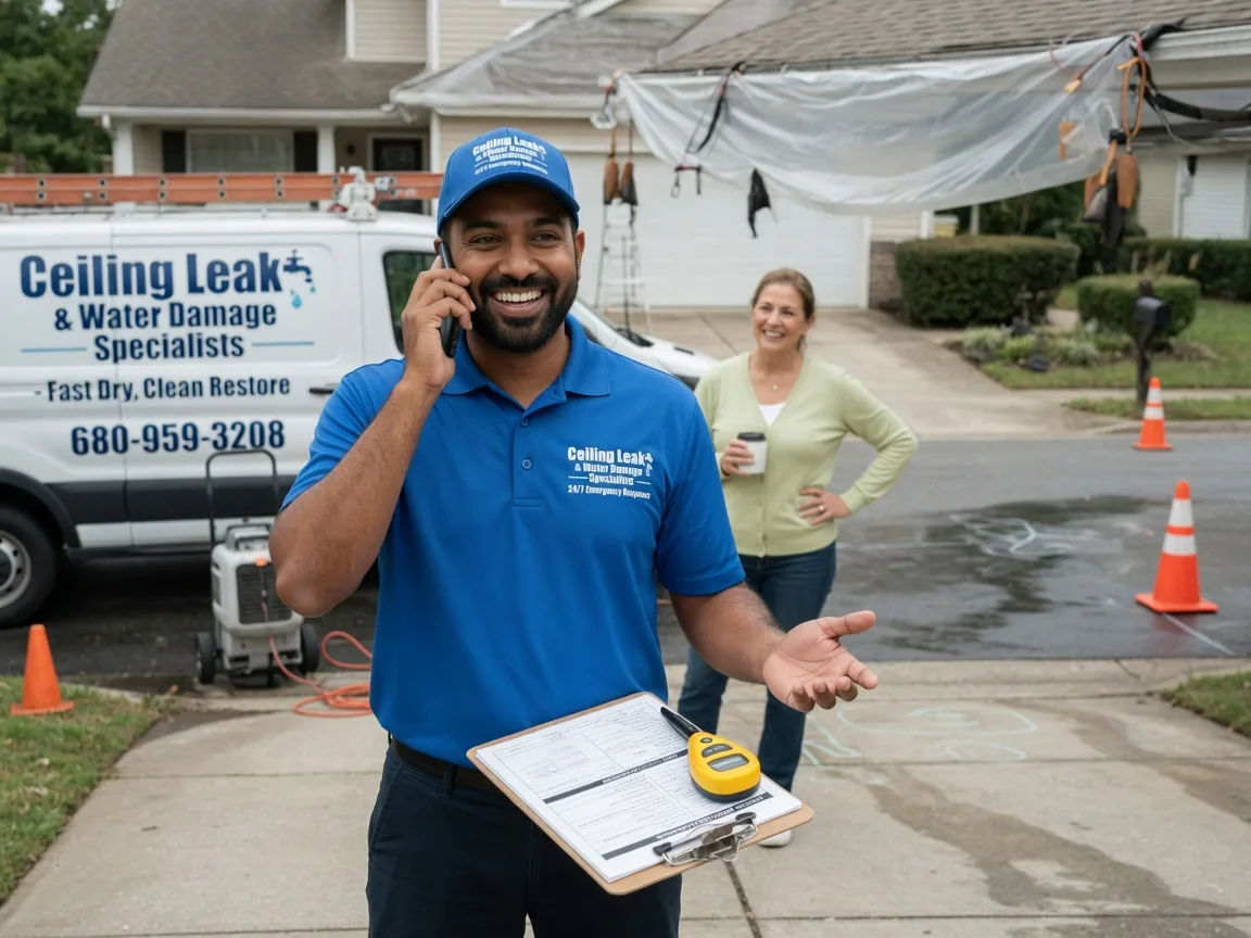 Ceiling Leak Cleanup Botkins, OH FAQs